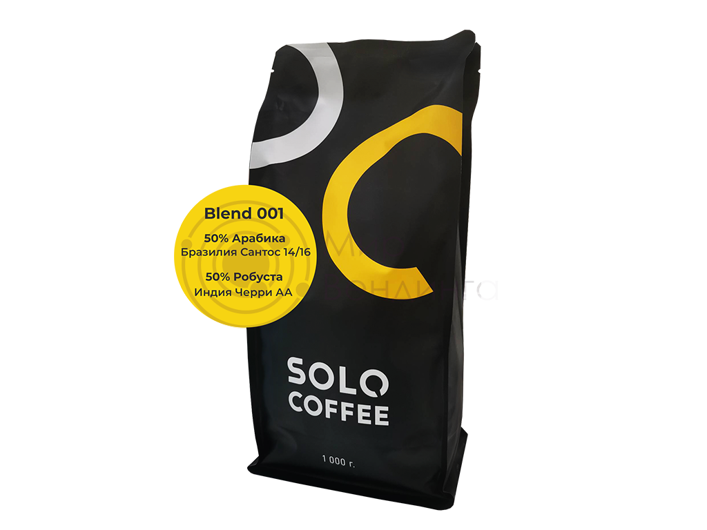 Кофе зерновой SOLO COFFEE BLEND №001 1 кг [10]